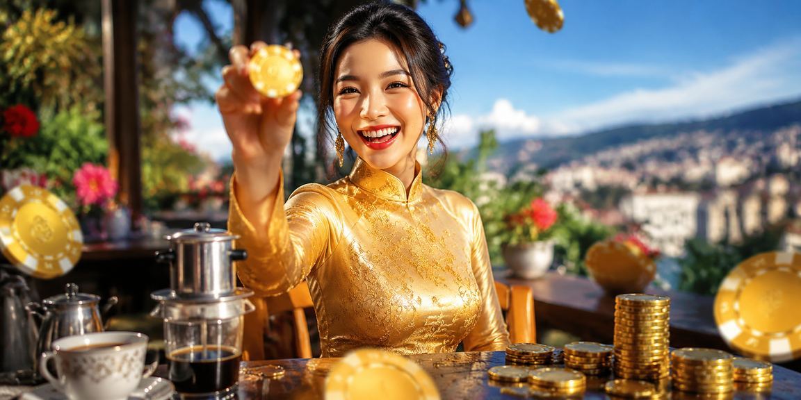 Phụ nữ mặc áo dài tại Đà Lạt sử dụng điện thoại kiểm tra hạng VIP 8kun