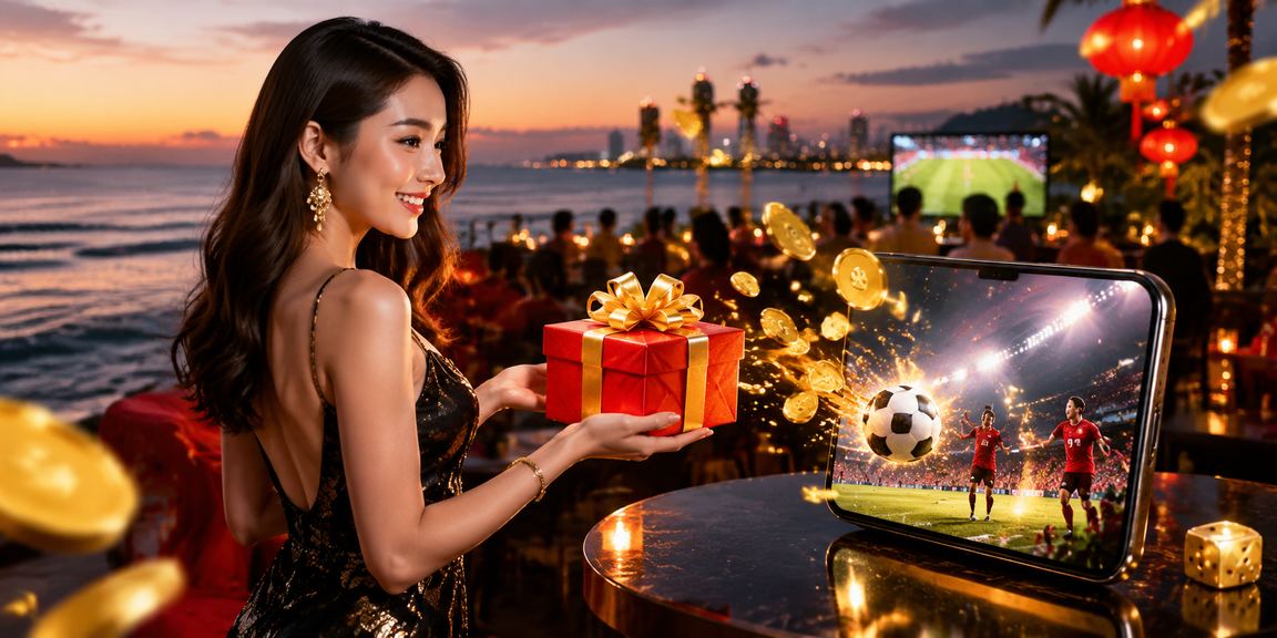 Phong bì đỏ bonus bên bãi biển Đà Nẵng – không khí nhận thưởng và nạp tiền cá cược